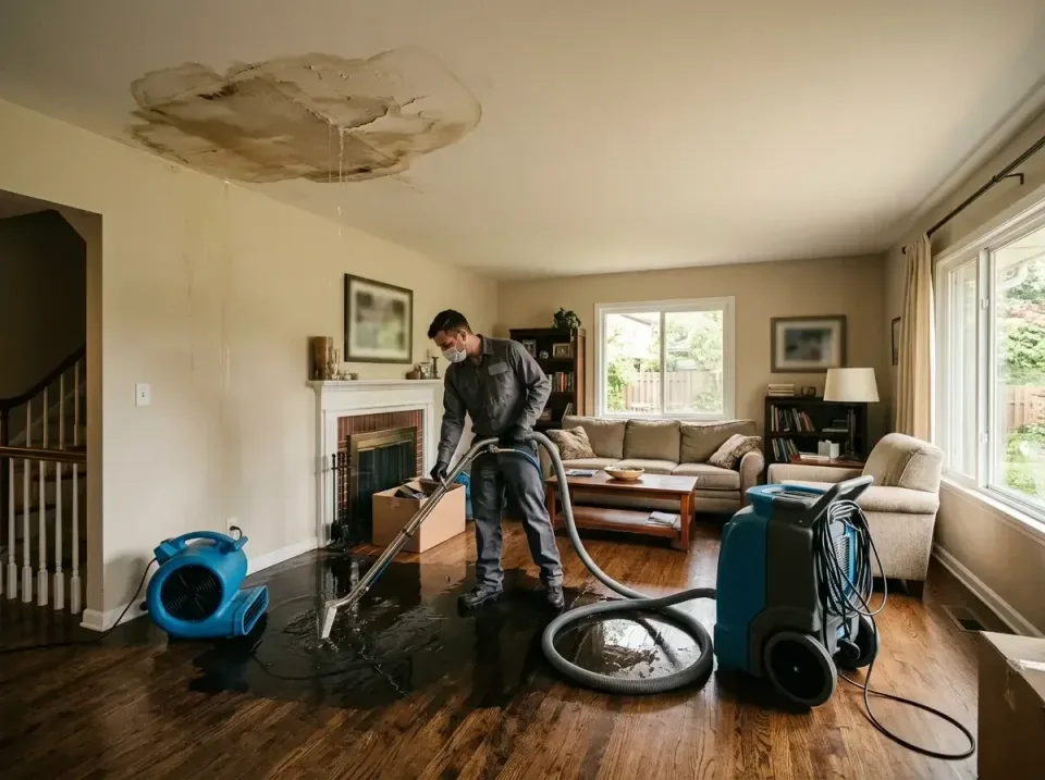 attic-pipe-burst-ceiling-drip-008 — frequently asked questions, Water Damage Restoration & Carpet Care in Miller Place, NY